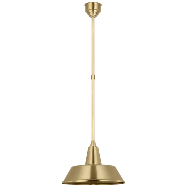 Academy 16" Pendant with Bowers Shade - Image 3