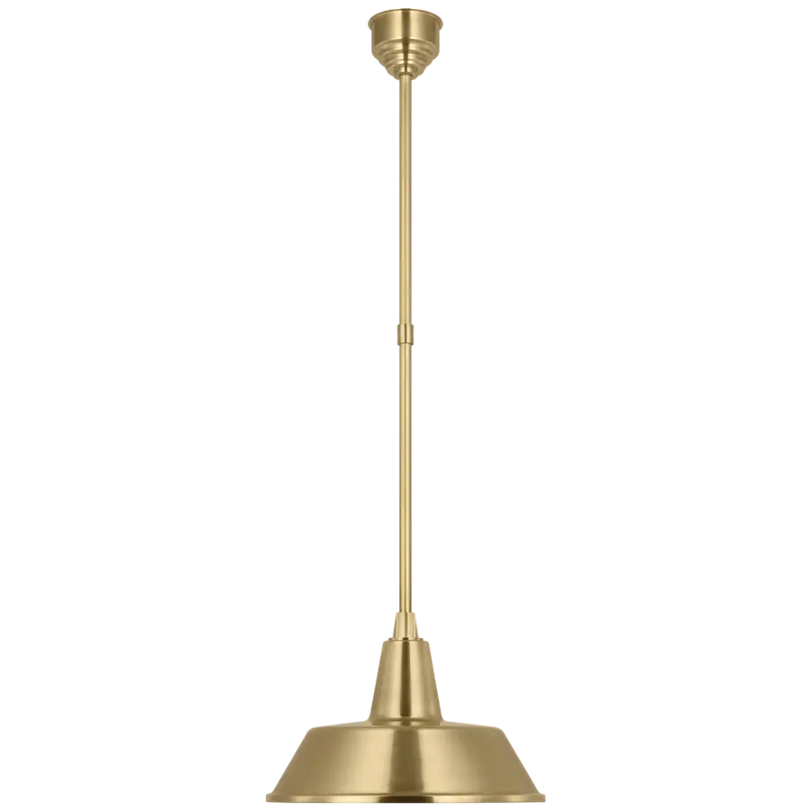 Academy 16" Pendant with Bowers Shade - Image 5