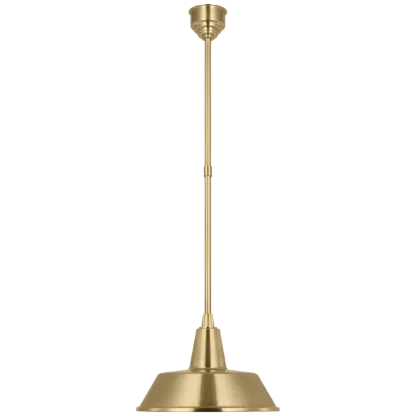 Academy 16" Pendant with Bowers Shade - Image 6