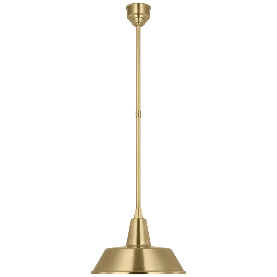 Academy 16" Pendant with Bowers Shade - Image 6