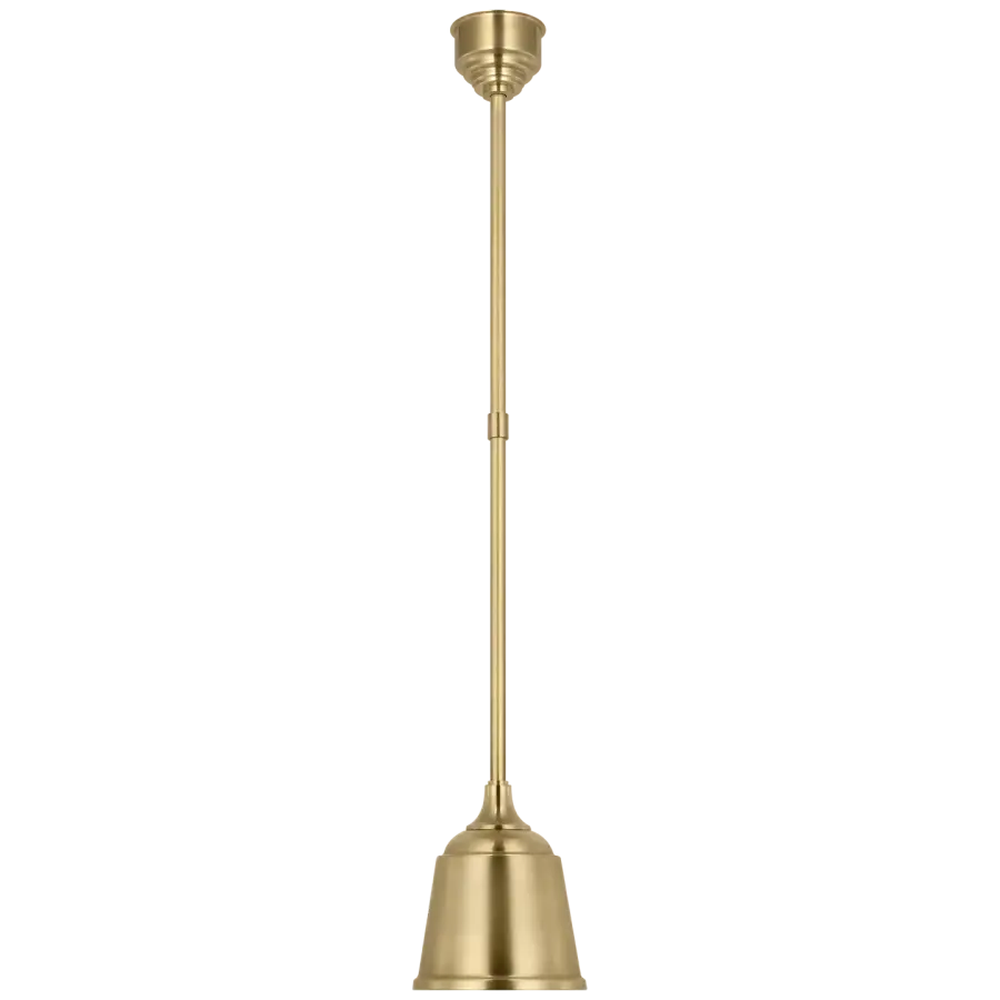 Academy 8" Pendant with Rockhouse Shade - Image 1