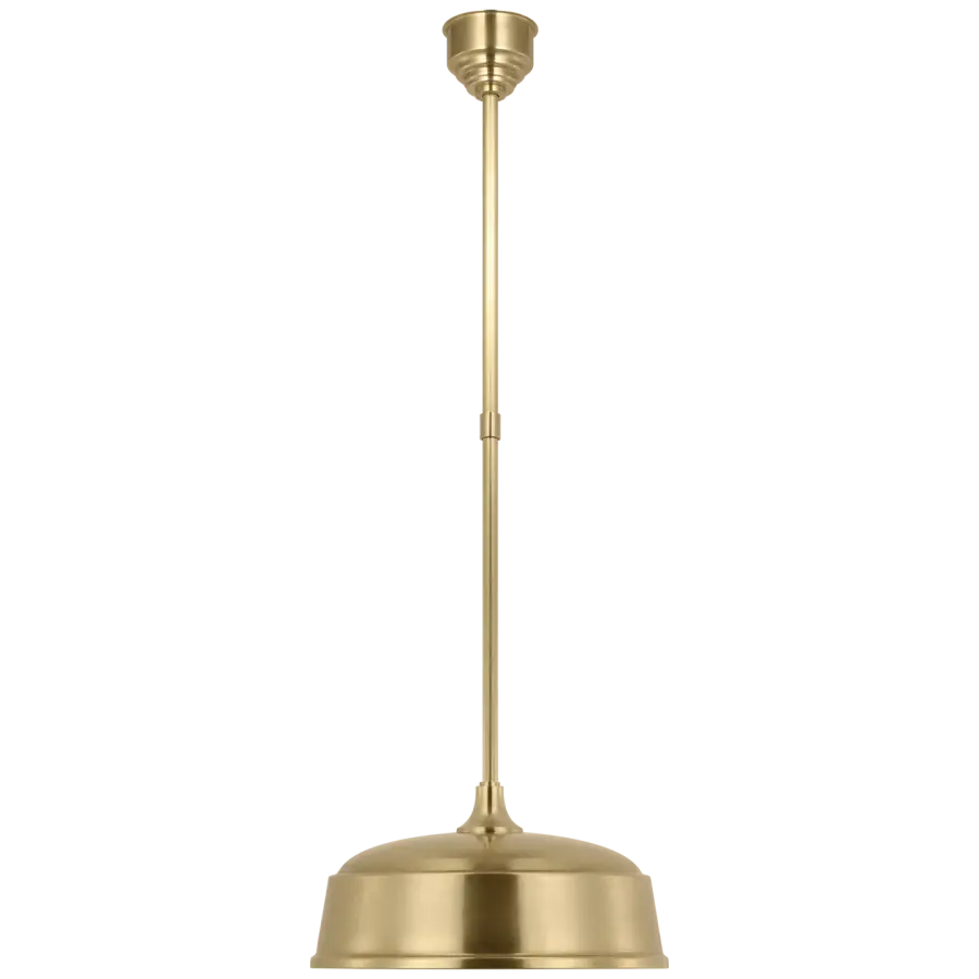 Academy 16" Pendant with Rockhouse Shade - Image 1