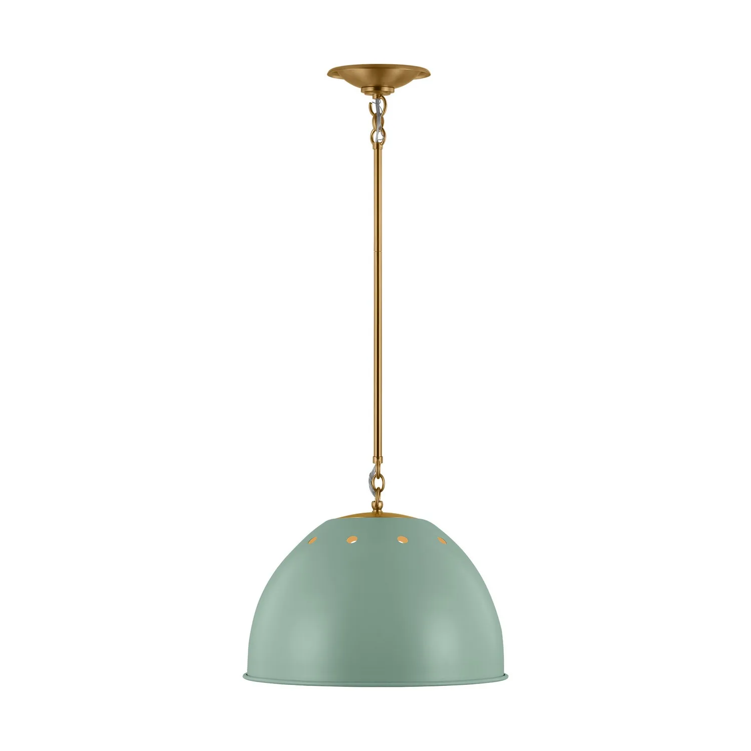 Robbie One Light Pendant in Eucalyptus