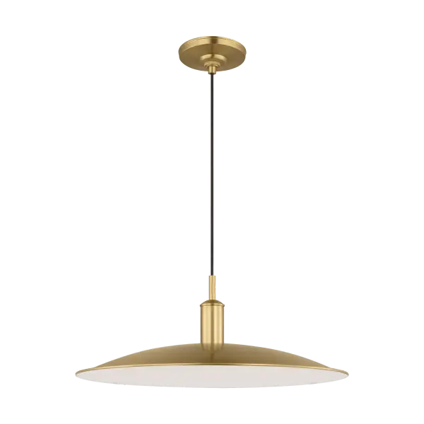 Dash Medium Pendant in Burnished Brass - Image 1