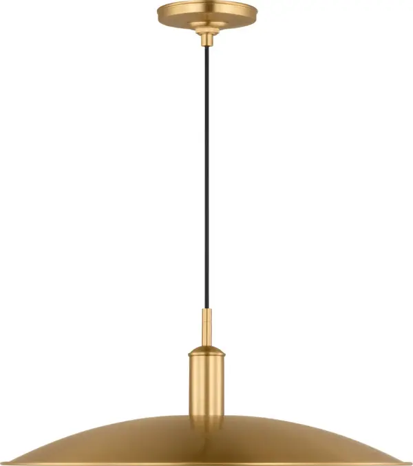 Dash Medium Pendant in Burnished Brass - Image 3