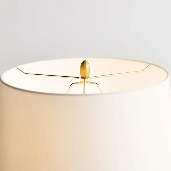 Selena Medium Table Lamp in Mixed Blue Brown - Image 3