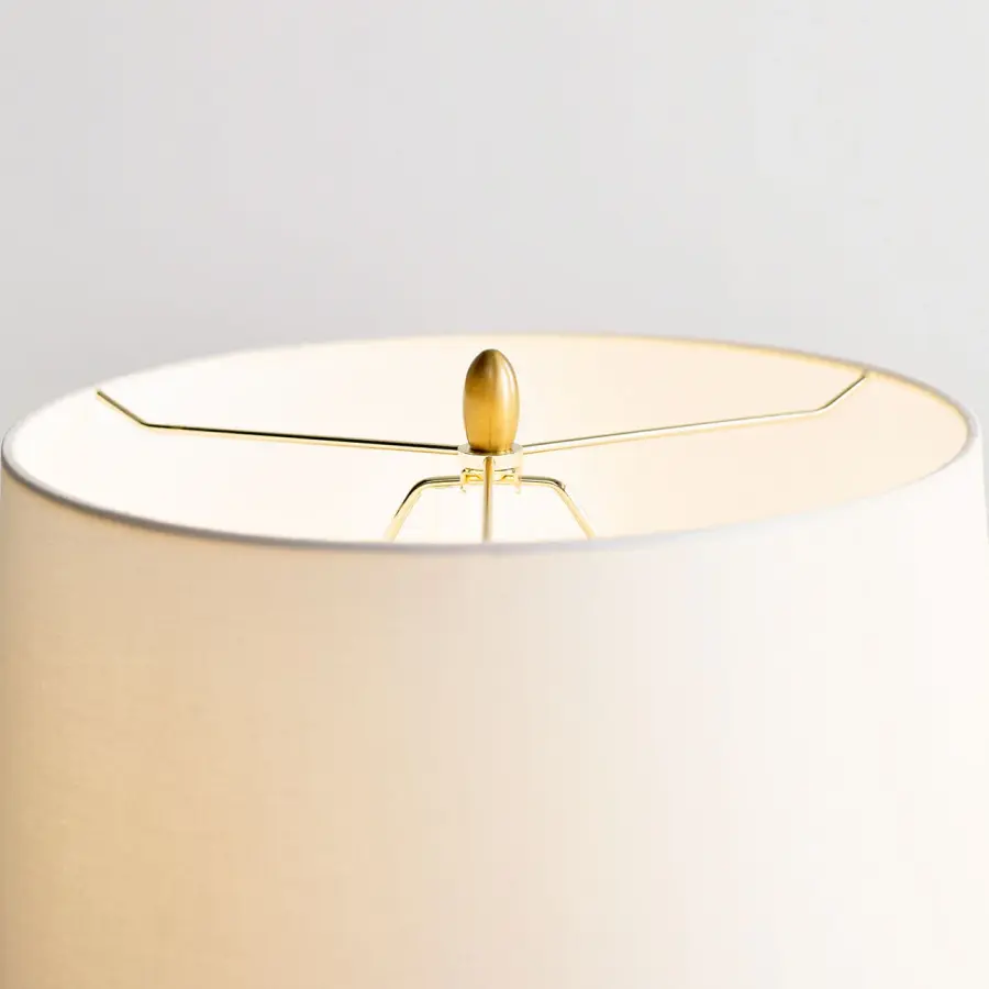 Selena Medium Table Lamp in Mixed Blue Brown - Image 3