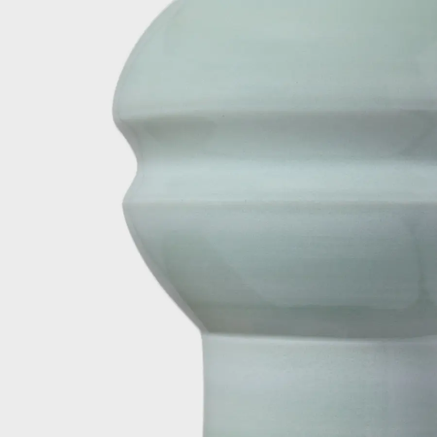 Nova Medium Table Lamp in Silk Green - Image 8