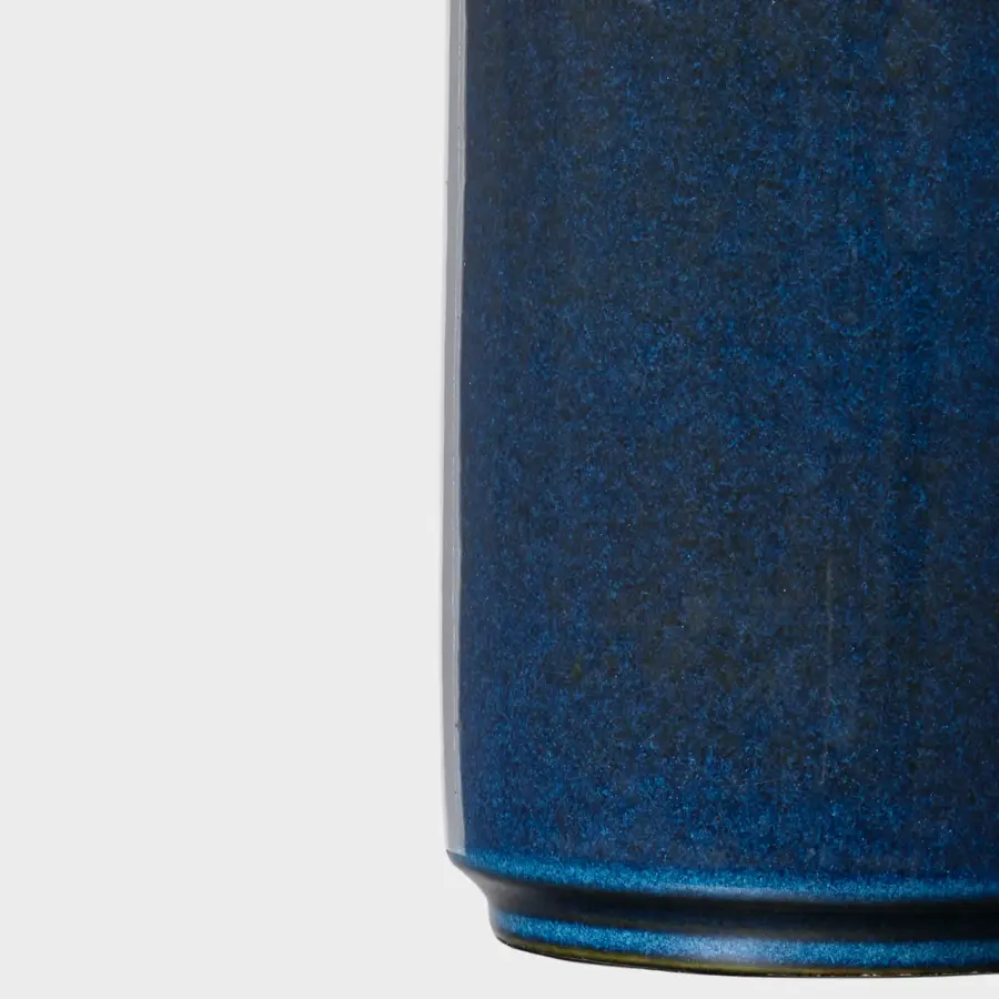 Cato Medium Table Lamp in Mixed Blue Brown - Image 3