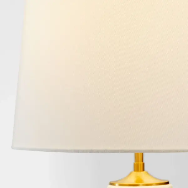 Cato Medium Table Lamp in Natural White - Image 6