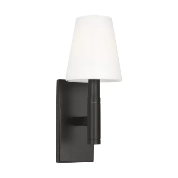 Beckham Classic One Light Wall Sconce in Aged Iron