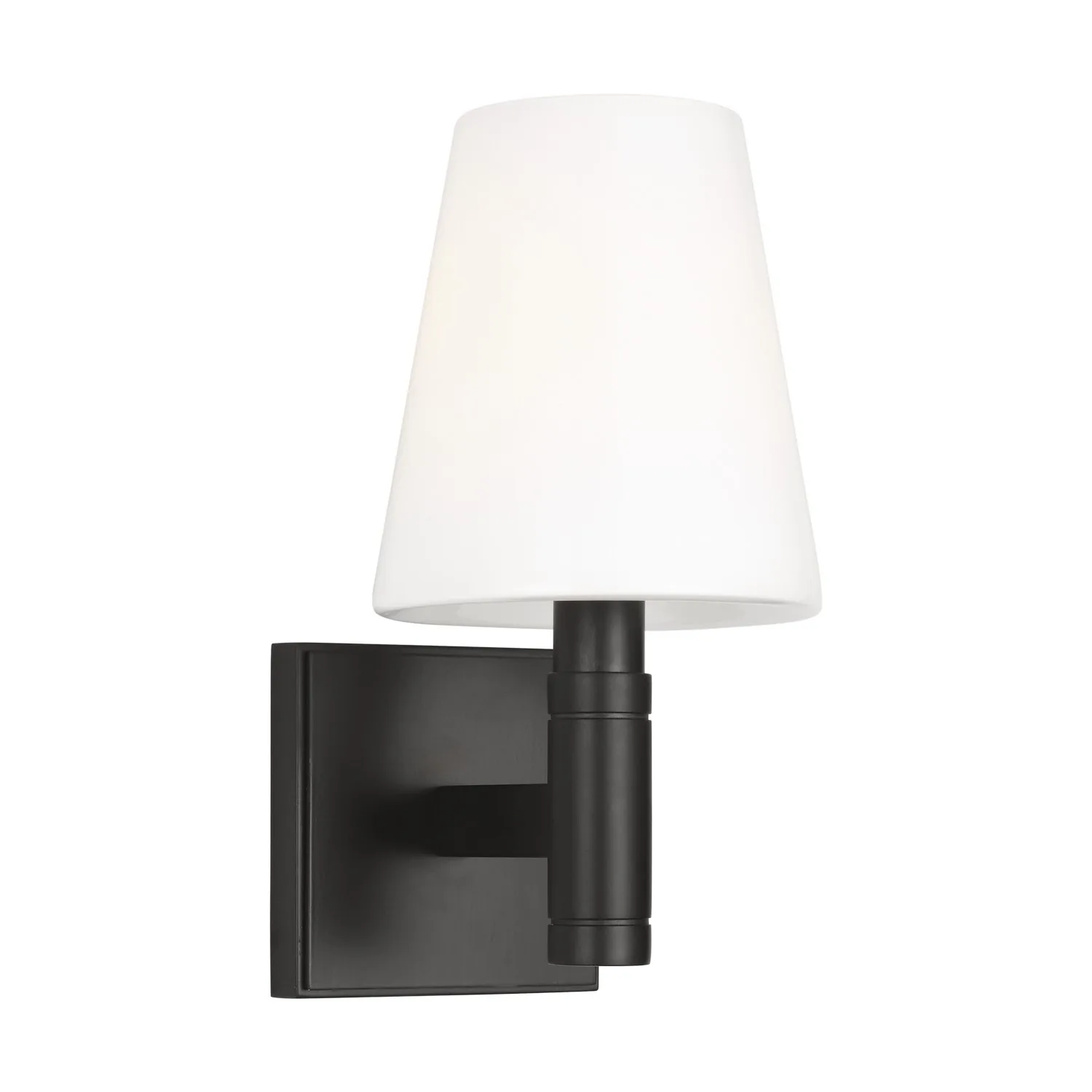Beckham Classic One Light Wall Sconce in Aged Iron