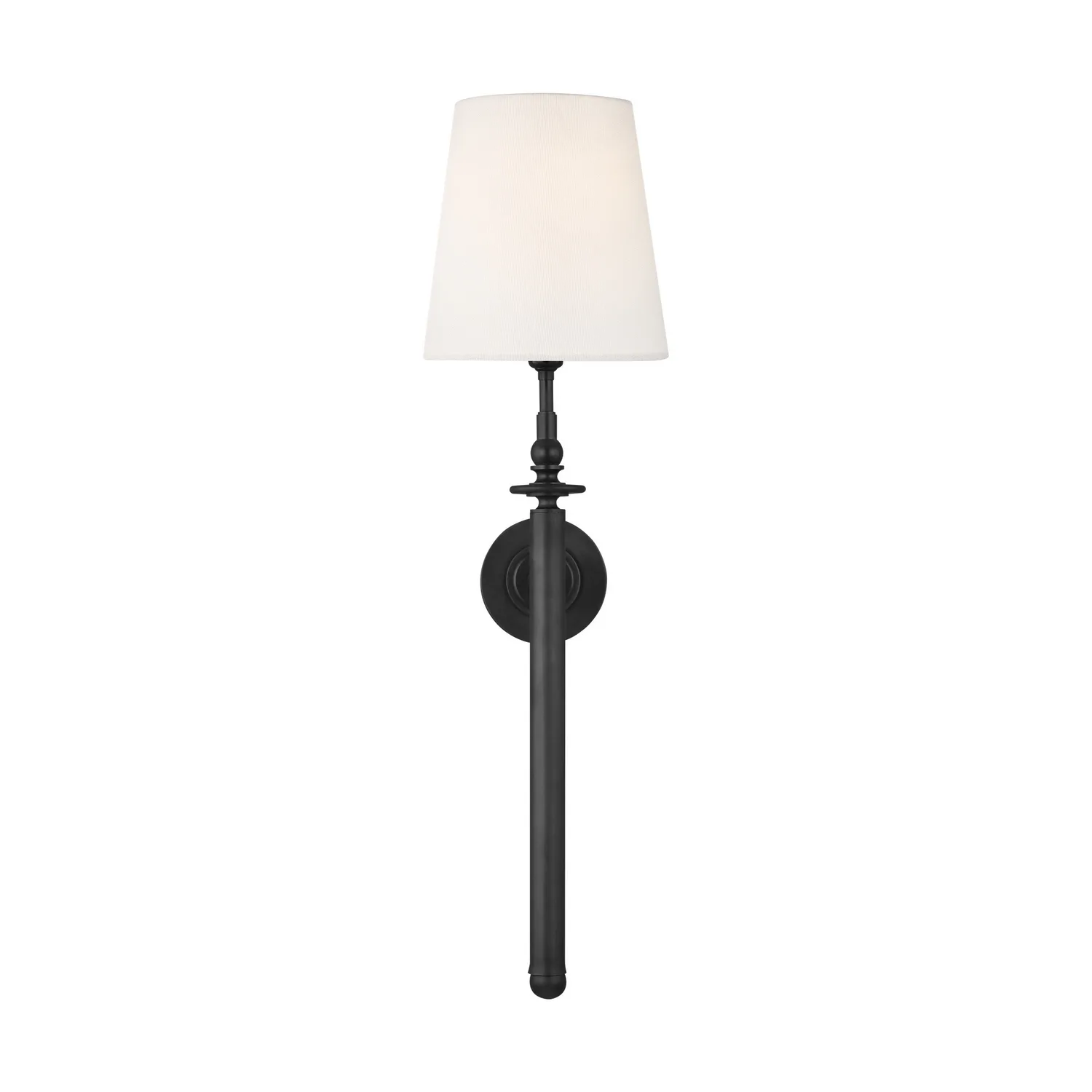 Capri One Light Wall Sconce in Aged Iron
