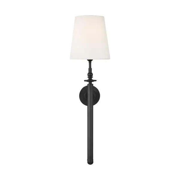 Capri One Light Wall Sconce in Aged Iron