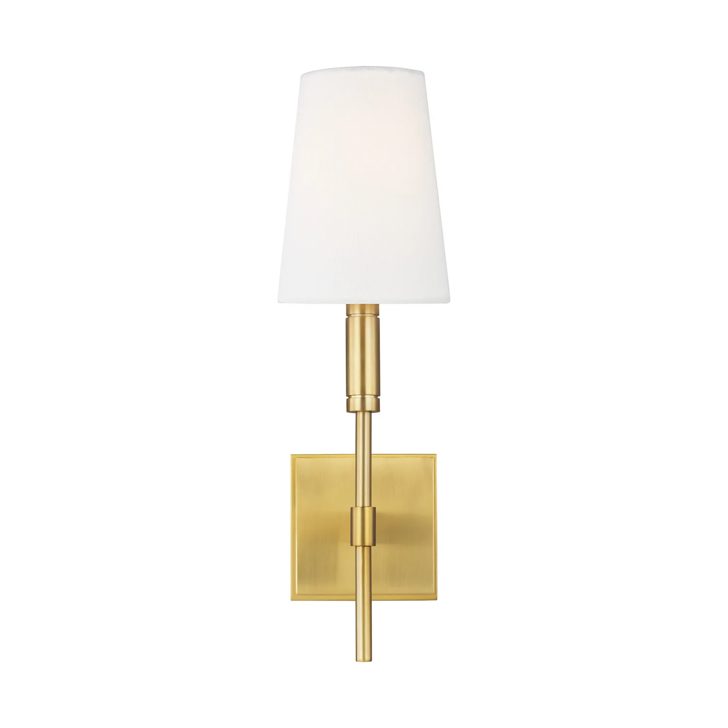 Beckham Classic One Light Wall Sconce in Burnished Brass