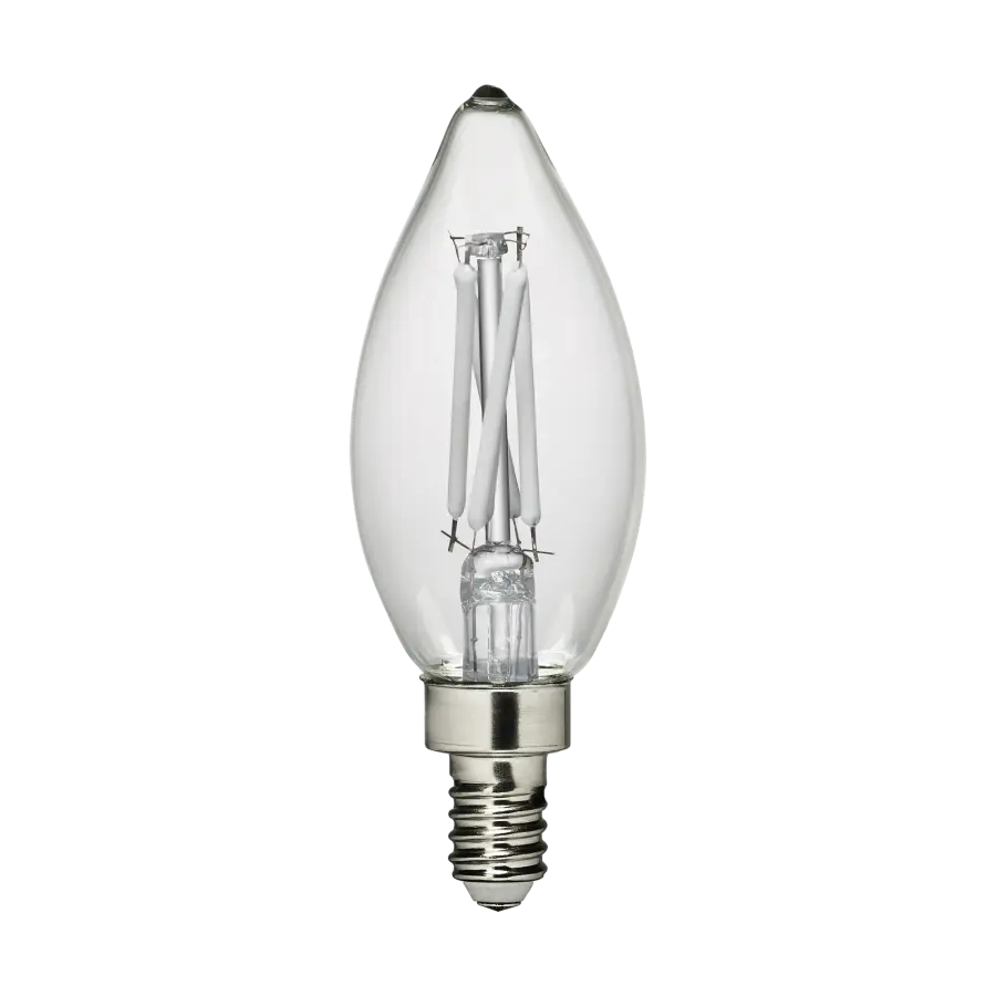 Visual Comfort C11 Clear LED Bulb 4W 2700K - Image 2
