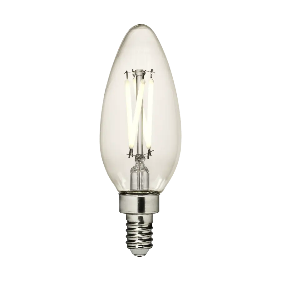 Visual Comfort B11 Clear LED Bulb 5W 2700K - Image 1