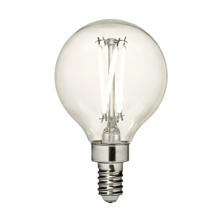 G16.5 Clear LED Bulb 2700K - Image 1