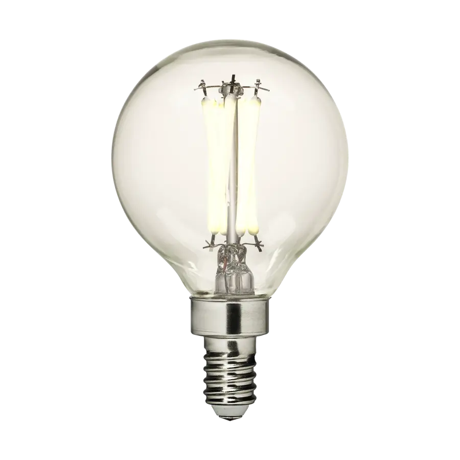 G16.5 Clear LED Bulb 4W 2700K - Image 1
