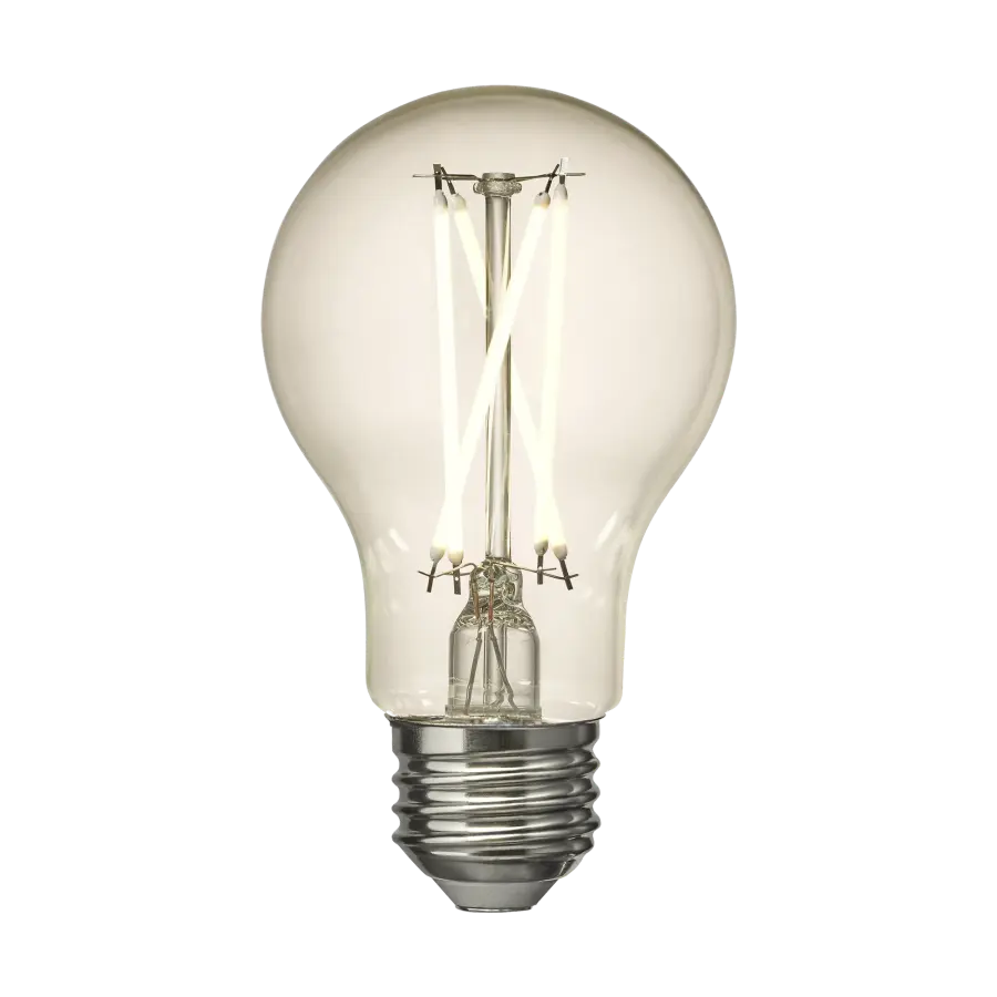 Visual Comfort A19 Clear LED Bulb 7.5W 2700K - Image 1