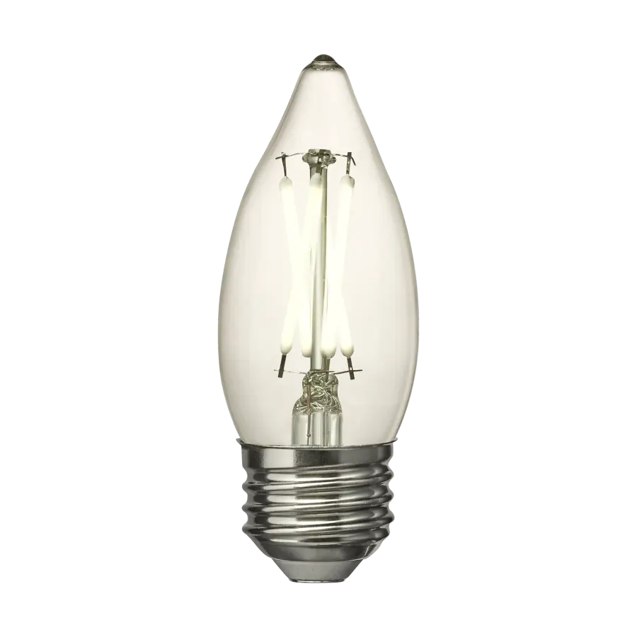 Visual Comfort C11 Clear LED Bulb 5W 2700K - Image 1