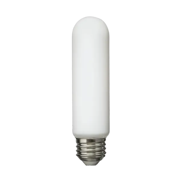 This 4W LED bulb delivers 350 lumens of warm 2700K light through a frosted glass finish, providing soft, even illumination. Perfect for vanities, sconces, and decorative fixtures where the bulb is visible. - alternate view