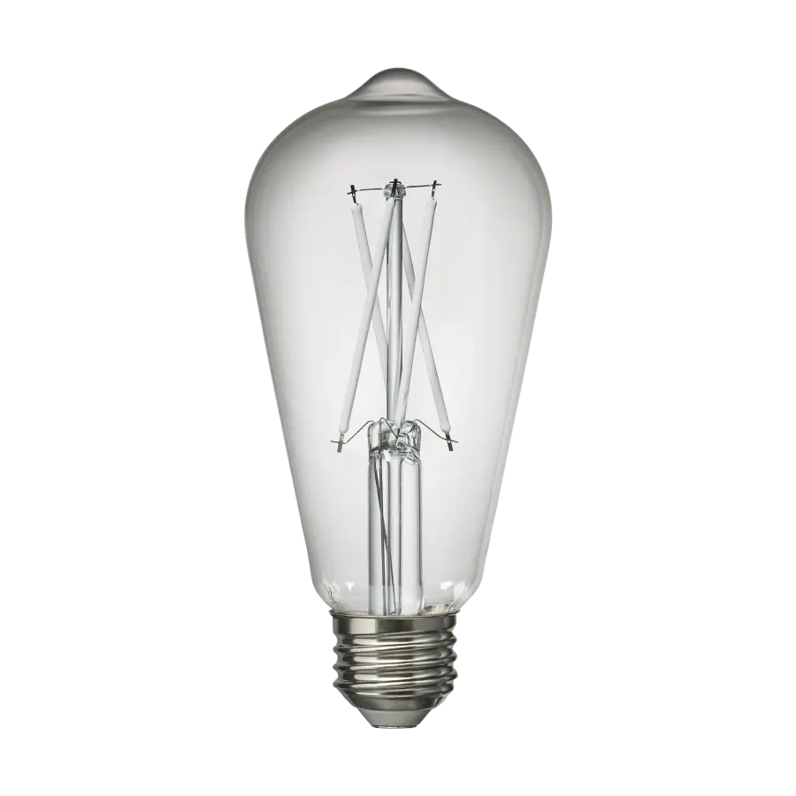 ST19 Clear LED Bulb 8W 2700K - Image 2