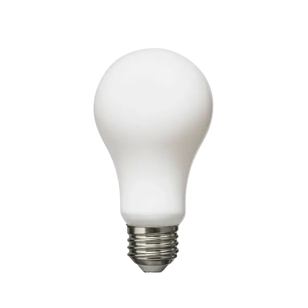 This 11W LED bulb delivers 1100 lumens of warm 2700K light with a frosted finish that softly diffuses illumination. Energy-efficient replacement for 75W incandescent bulbs, suitable for any standard E26 socket. - alternate view
