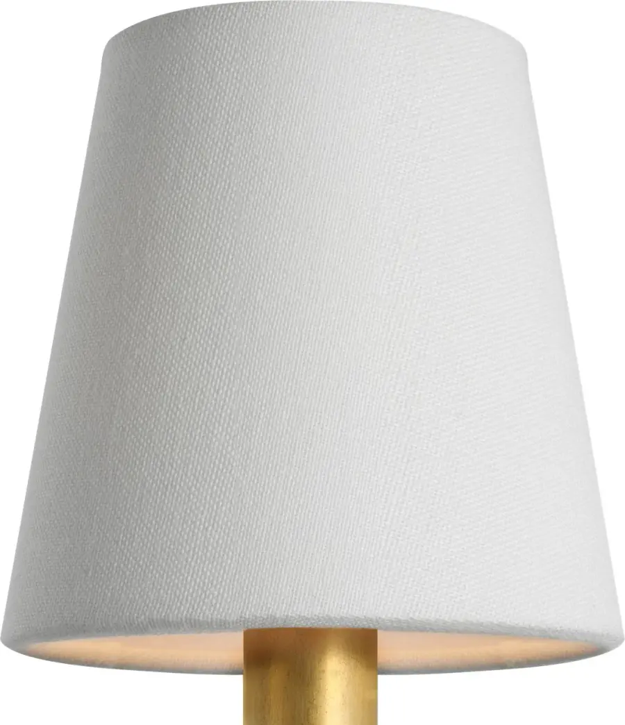 4" Linen Empire Shade - Image 2
