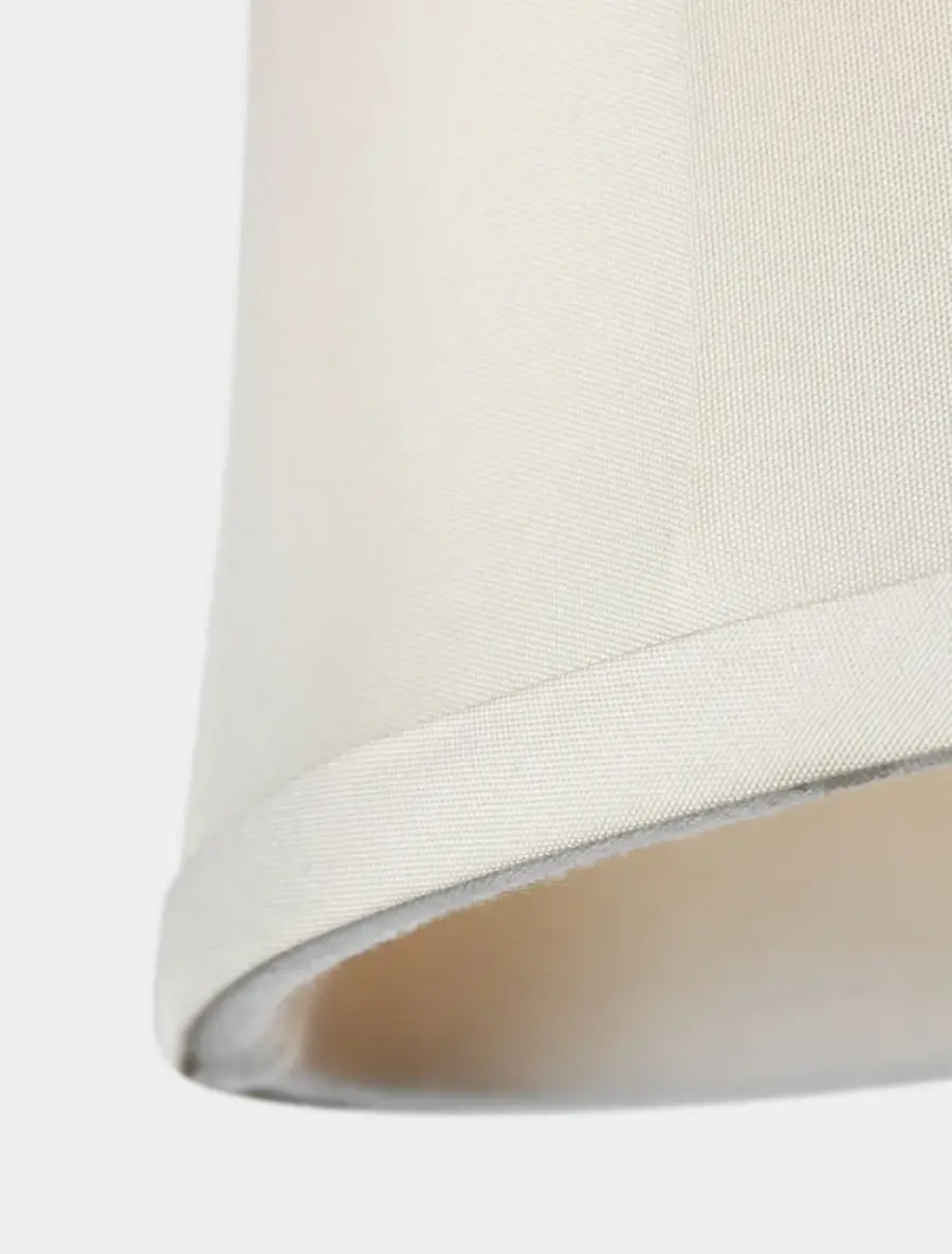 4" Champagne Silk Soft Empire Shade - Image 3