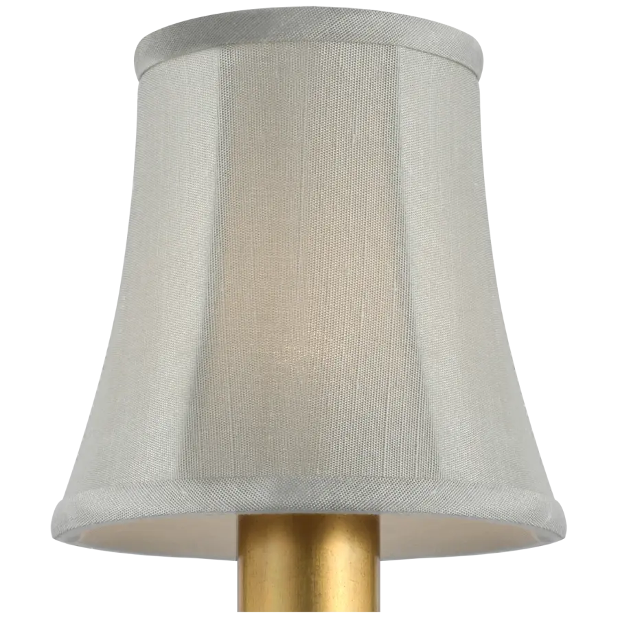 4" Mist Silk Bell Empire Shade - Image 1
