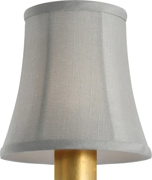 4" Mist Silk Bell Empire Shade - Image 2