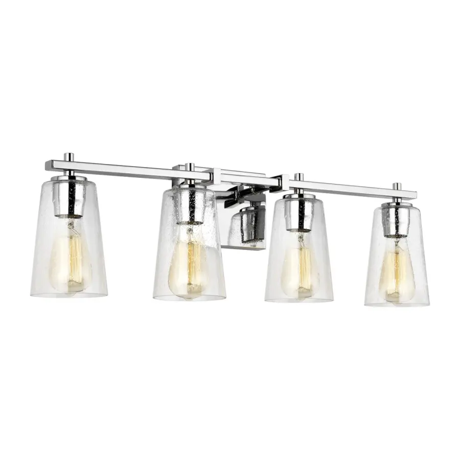 Mercer 4-Light Vanity in Chrome