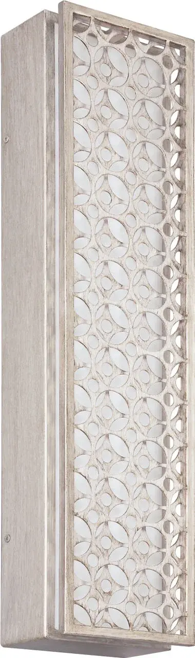 Kenney Large LED ADA Sconce in Sunrise Silver - Image 1