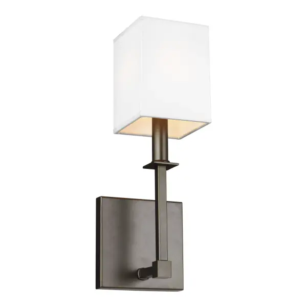 Quinn One Light Wall Sconce in Antique Bronze