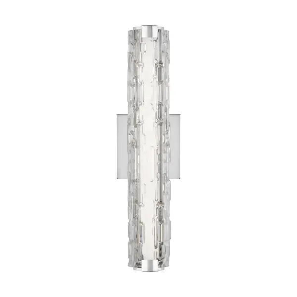 Cutler LED Wall Sconce in Chrome