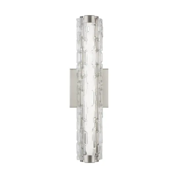 Cutler LED Wall Sconce in Satin Nickel
