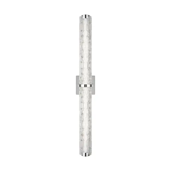 Cutler LED Vanity Light in Chrome