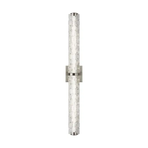 Cutler LED Vanity Light in Satin Nickel
