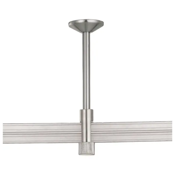 This 5.5-inch non-adjustable standoff provides secure mounting for George Kovacs low voltage LightRail systems. The brushed nickel finish complements contemporary and transitional interiors.