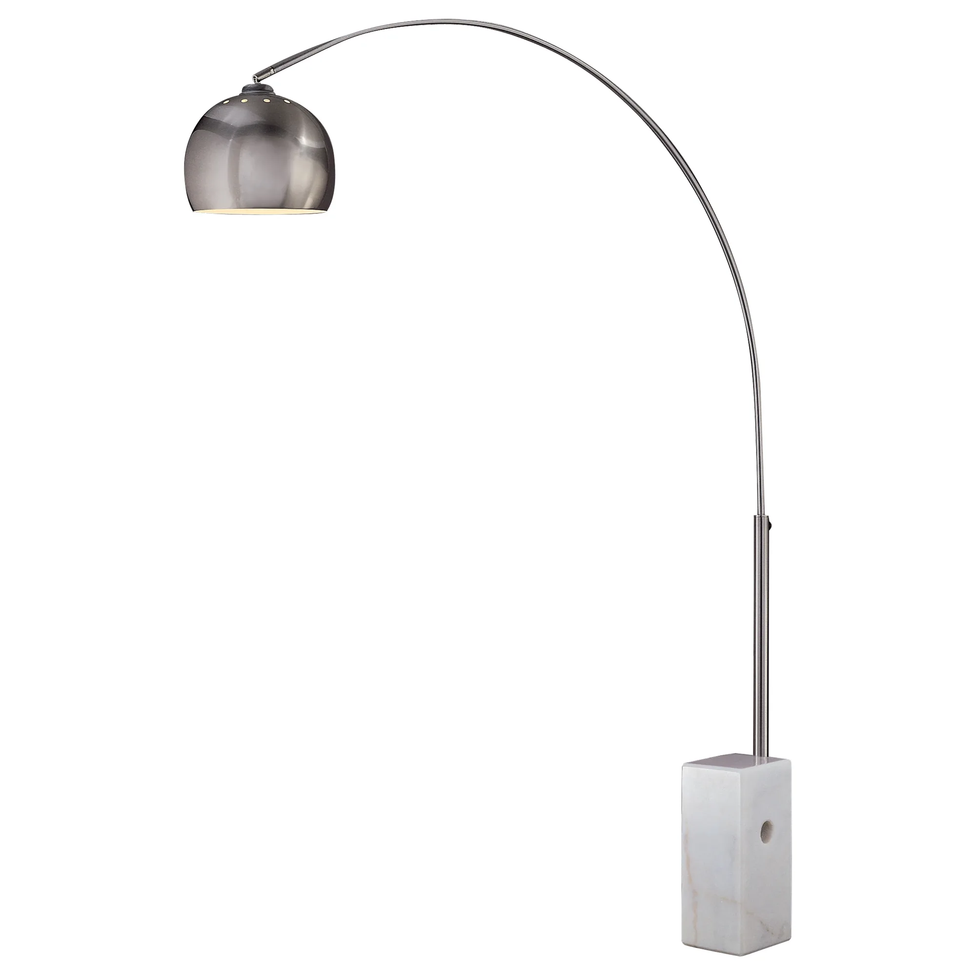 George's Reading Room Arc Floor Lamp