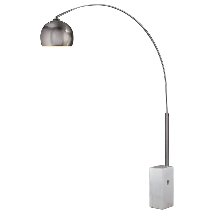 George's Reading Room Arc Floor Lamp