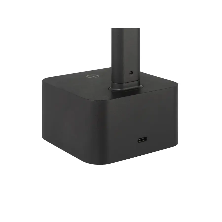 Rechargeable LED Table Lamp in Coal Black - Image 3