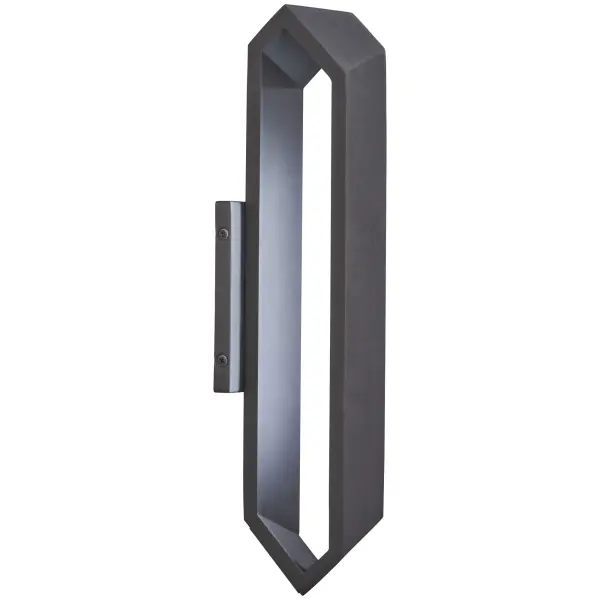 The Pitch LED Wall Sconce combines sleek transitional design with practical functionality. Its 18.5" profile delivers over 1000 lumens with exceptional 93 CRI color rendering, while ADA compliance makes it ideal for accessible spaces. - alternate view