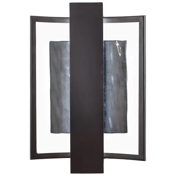 The Sidelight LED Wall Sconce combines transitional styling with modern LED efficiency. Its compact 7" width and ADA-compliant design make it ideal for hallways and bathrooms, while the Dorian Bronze finish and water glass shade add sophistication.