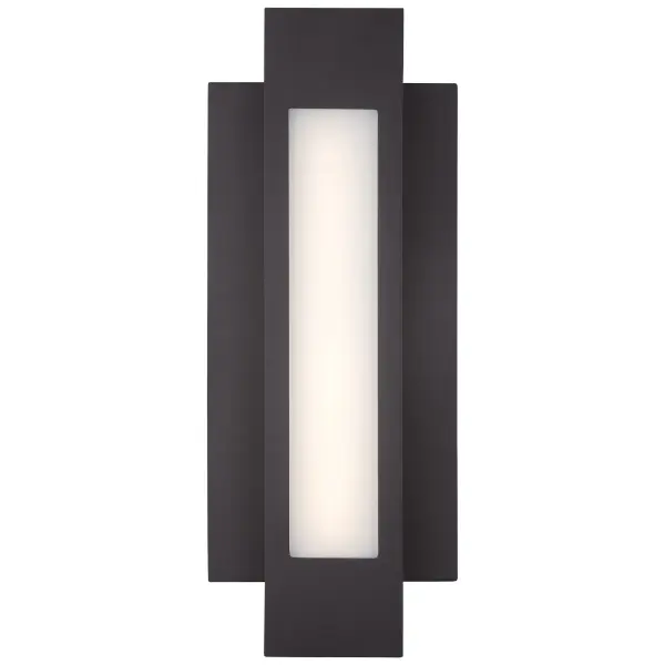 The Insert LED Wall Sconce combines modern design with practical functionality, featuring integrated LED technology delivering 1757 lumens with excellent color rendering. Its ADA-compliant profile and dimmable capability make it ideal for residential and commercial applications.