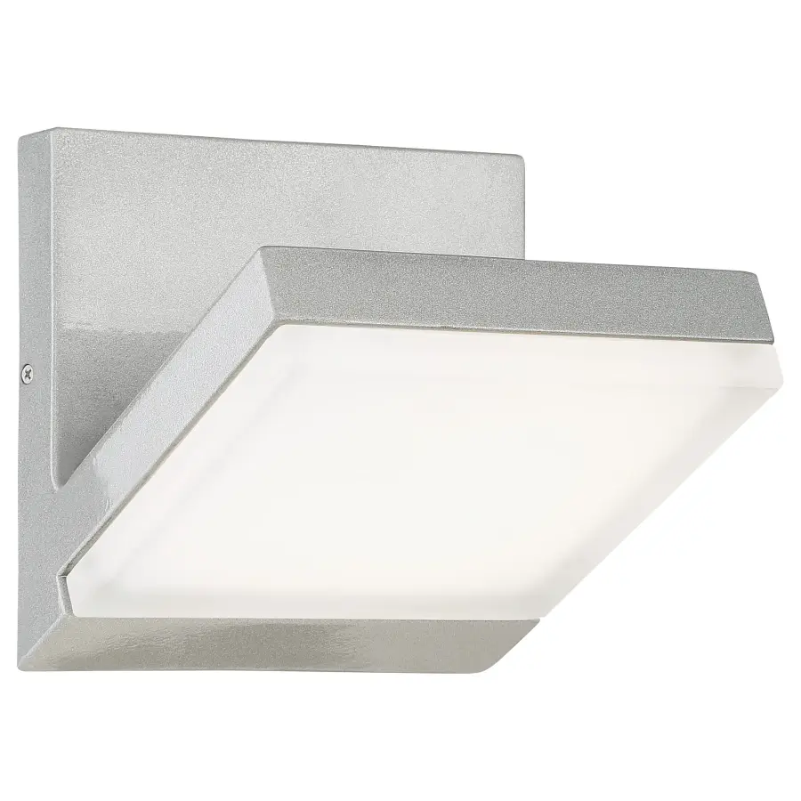 Angle LED Wall Sconce in Silver Dust - Image 1