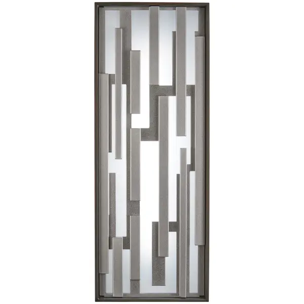 The Bars LED Pocket Lantern combines transitional styling with modern LED efficiency. Its compact 6.5" width and ADA-compliant design make it ideal for hallways and entryways, while its indoor-outdoor rating offers installation flexibility.