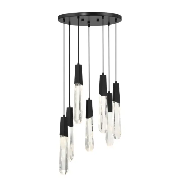 Drifting Droplets 7-Light LED Pendant - Image 5