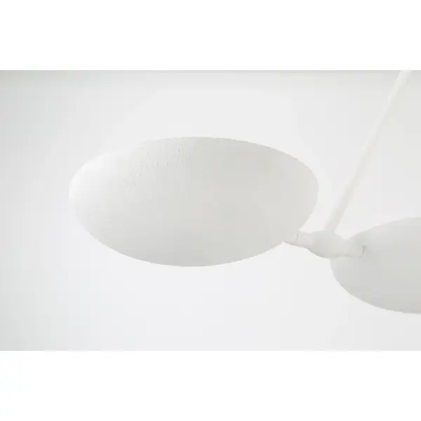 Undertas 4-Light Island Fixture in Piastra White - Image 2